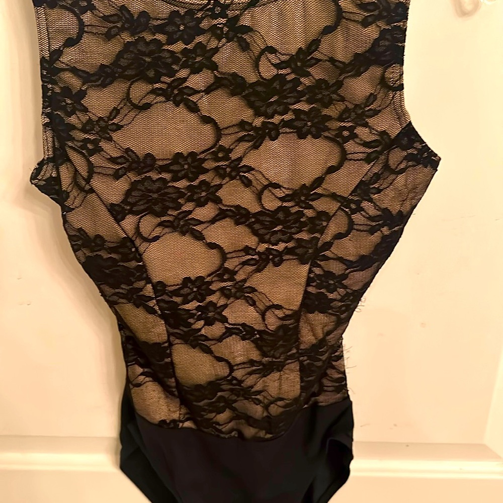 Capezio Black Lace Leotard